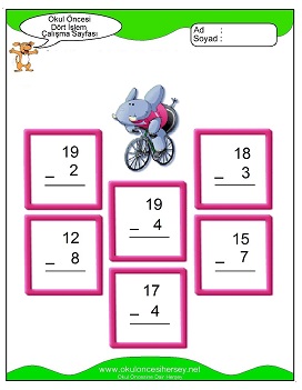 İşlemler yaprak test